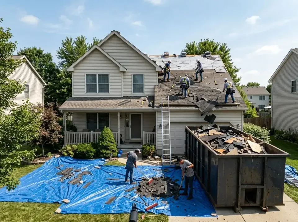 roof-replacement-debris-remova-004 — frequently asked questions, Cheapest Dumpster Rentals in Glenvar Heights, FL